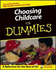 Cover of: Choosing childcare for dummies