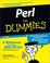 Cover of: Perl for Dummies (Fourth Edition)