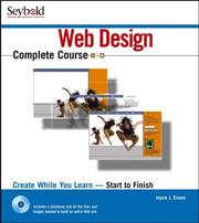 Cover of: Web design complete course