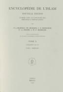 Cover of: Encyclopedie De L'Islam (Nouvelle Edition, Tome 7 : Livr. 123-124 : Al-Mukawkis-Musa B. Abi L-Afiya)