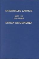 Cover of: Ethica Nicomachea by 