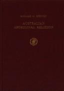Cover of: Australian Aboriginal Religion by Ronald M. Berndt