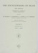 Front cover of Encyclopedia of Islam by Unknown