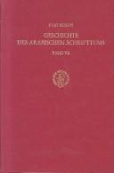 Cover of: Astrologie-Meteorologie Und Verwandtes (Geschichte Des Arabischen Schrifttums)