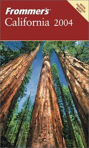 Cover of: Frommer's California 2004 by Erika Lenkert, Matthew Richard Poole, David Swanson
