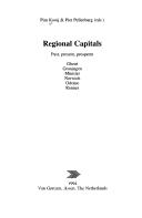 Regional capitals by Pim Kooy, Piet H. Pellenbarg