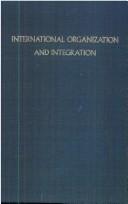 Cover of: International Organization & Integration Vol1B (International Organisation & Integration)