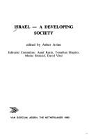 Cover of: Israel: A Developing Society