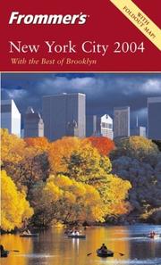 Cover of: Frommer's New York City 2004