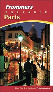 Cover of: Frommer's Portable Paris 2004