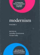 Cover of: Modernism (A Comparative History of Literatures in European Languages) by 