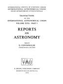 Cover of: Reports on Astronomy