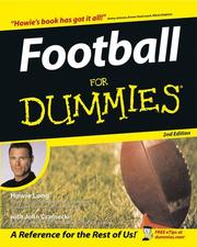 Cover of: Football for Dummies, Second Edition by Howie Long, John Czarnecki