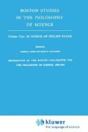 Cover of: Proceedings of the Boston Colloquium for the Philosophy of Science,1962-1964 by 