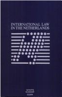 Cover of: Intl Law in the Netherlands, Volume 3 | Van Panhuys
