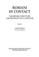 Cover of: Romani in Contact (Current Issues in Linguistic Theory) by Yaron Matras