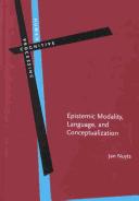 Cover of: Epimestic Modality, Language, and Conceptualization (Human Cognitive Processing)