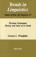 Cover of: Persian Grammar by Gernot L. Windfuhr