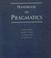 Cover of: Handbook of Pragmatics