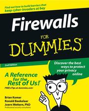 Cover of: Firewalls for Dummies, Second Edition by Brian Komar, Ronald Beekelaar, Joern Wettern