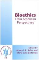 Cover of: Bioethics: Latin American Perspectives (Value Inquiry Book Series 118) (Value Inquiry Book)