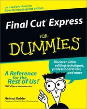 Cover of: Final Cut Express for dummies