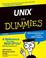 Cover of: UNIX for Dummies