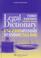 Cover of: English/Spanish and Spanish/English legal dictionary