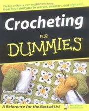 Cover of: Crocheting for dummies by Susan Brittain