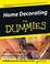 Cover of: Home Decorating for Dummies