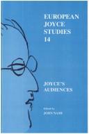 Cover of: Joyce's Audiences (European Joyce Studies 14)