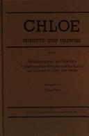 Cover of: Humanismus Im Norden. Frühneuzeitliche Rezeption antiker Kultur und Literatur an Nord- und Ostsee. (Chloe 32)