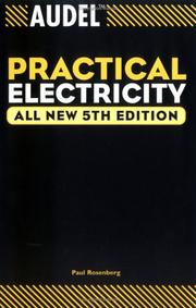 Cover of: Audel practical electricity by Paul Rosenberg