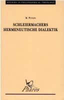 Schleiermachers hermeneutische Dialektik by Maciej Potepa