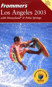 Cover of: Frommer's 2003 Los Angeles With Disneyland & Palm Springs (Frommer's)