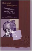 Cover of: Oriental Prospects.Western Literature and the Lure of the East. (DQR Studies in Literature 22) by C.c. Barfoot, Theo d' Haen