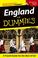 Cover of: England for Dummies