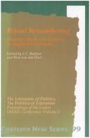Cover of: Ritual Remembering: History, Myth and Politics in Anglo-Irish Drama (D Q R Studies in Literature)