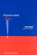 Cover of: European Labour Law - Seventh and Revised Edition 2000