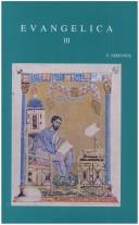 Cover of: Evangelica III: 1992-2000. Collected Essays