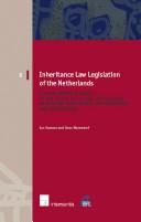 Cover of: Inheritance Law Legislation of the Netherlands