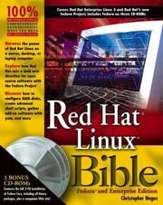 Cover of: Red Hat Linux Bible by Christopher Negus