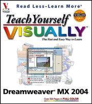 Cover of: Teach Yourself Visually: Dreamweaver MX 2004