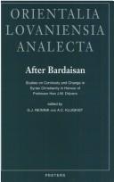 Cover of: After Bardaisan by G. J. Reinick