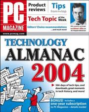 PC Magazine Technology Almanac 2004 (PC Magazine) by The Editors of PC Magazine