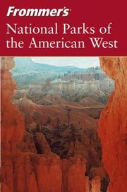 Cover of: Frommer's national parks of the American West