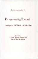 Cover of Reconstructing Foucault