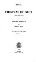 Cover of: Tristan Et Iseut: Poeme Du XII Siecle