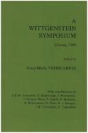 Cover of: A Wittgenstein symposium, Girona, 1989