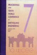 Cover of: Earthquake Engng-10th Wrld Conf V07 by 